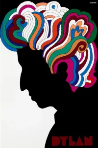 Milton Glaser Bob Dylan poster
