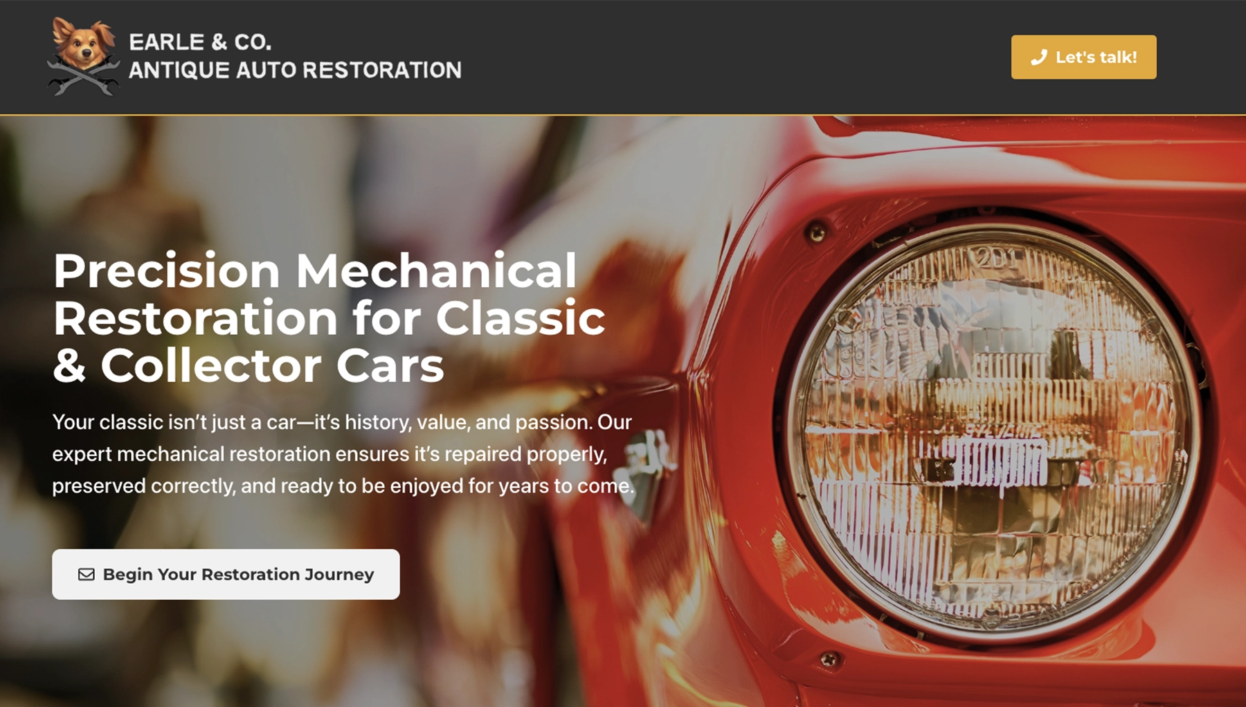 Earle & Co. Antique Auto Restoration